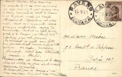 CPA Italien Italien Lago maggiore Isola blokte Blatter Del Giardino