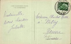 CPA Italien Italien Ventimiglia einflussreiche Person S Luigi Frontiera Italien Francia