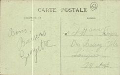 Pau CPA eine Ecke der Prachtstrasse und die Kette der Pyrenees