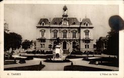 CPA Tarbes the town hall