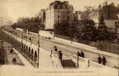 CPA Pau Allee Leon sagen und Prachtstrasse der Pyrenees