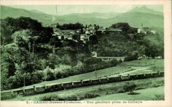 CPA Cambo View taken of Celhaya Train