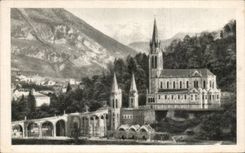 CPA Lourdes Basilica
