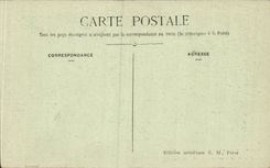 CPA Paris Notre Dame Facade Tympan du portail central