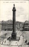 CPA Paris the Vendome column