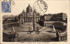 CPA Italy italia Roma Basilica di S Pietro in Vaticano