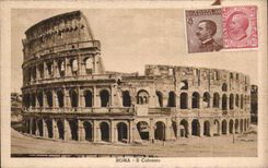 CPA Italy italia Roma It Colosseo