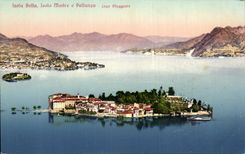 CPA Italien isoliertes Italien Veined E Pallanza Lago Maggiore