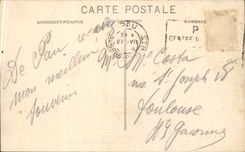 CPA Pau der Gaumen des Winters gesehen vom Gesicht