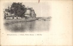 CPA Saint Jean de Luz Cibourre Vieilles maisons