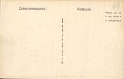 CPA Hendaye rocks of the beach