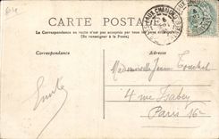 CPA hot EAux Entree of the city Dimensions of Spain