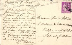 Dirtied CPA of Bearn the new casino Its dance hall Its terrace