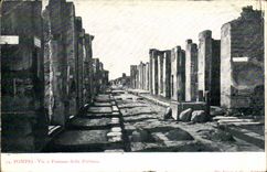 CPA Italien Italien Pompeji uber E fontana della Fortuna