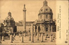 CPA Italien Italien Rom Foro Traiano Apollodoro di Damasco