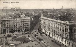 CPA Italy Italia Milano Panorama