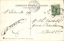 Romano Tempio Vestali CPA delle Italien-Italien Rom Foro