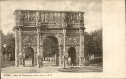 CPA Italien Italien Rom Arco di Costantino eretto nel 311 D C