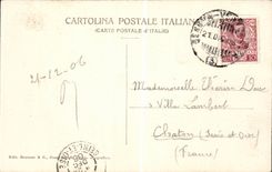 CPA Italien Italien San Remo Giardini Regina Elena