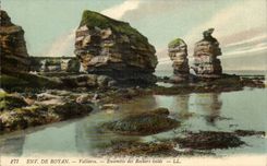 CPA Environs of Royan Vallieres Ensemble of the rocks insulate