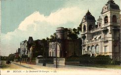 CPA Royan the boulevard St Georges