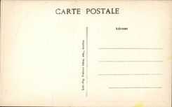 CPA St father under Vezelay Below of the porch of the church