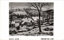 CPA Raol Adama Chanteloube sous la neige