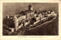 CPA High Koenigsbourg Seen from has flight of bird