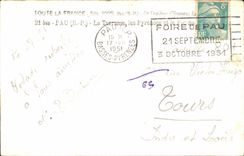 CPSM Pau die Terrasse