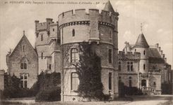 CPA Hendaye the observatory Castle of Abbadia