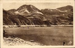 CPA Berg der Spitze des Sudens der blaue See zwischen Bagneres und Bareges