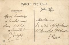 CPA Pau Allee Leon sagen und Prachtstrasse der Pyrenees