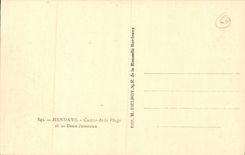 CPSM Hendaye Casino of the beach and the two twins