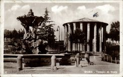 CPA Italien Italien Rom Templo di Vesta