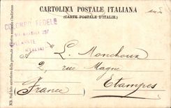 CPA Italien Italien Laggo Maggiore Panorama di Maina