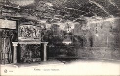 CPA Italien Italien Rom Carcere Tulliano