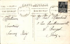 CPA Vichy House of the source of Celestins