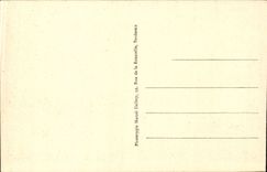 CPA Hendaye Road of the cornice the castle of Abbadia