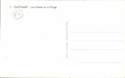 CPA Guethary hotels and the beach