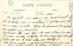 CPA Pau die Kirche Saint Jacques und Gerichte