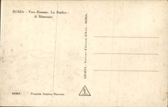 CPA Italien Italien Rom Foro Romano die Basilika di Massenzio