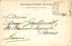 CPA Italien Italien Saluti Di Rom-Marktplatz colonna E colonna Antonina