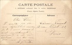 CPA Paris Cour du Louvre