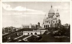 CPA Paris Basilique du Sacre Coeur de Montmartre
