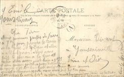 CPA Palate of Fontainebleau House of the emperor and the pond of carps