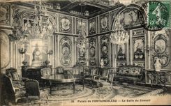CPA Palate of Fontainebleau the room of the council