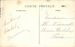 CPA Bordeaux the stone bridge