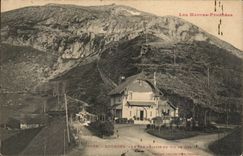 CPA Lourdes the funicular of the Peak of Ger