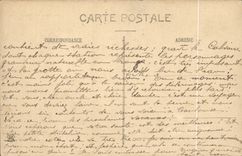 CPA Lourdes the funicular of the Peak of Ger