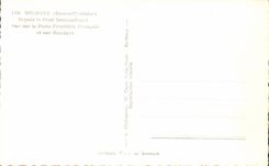 CPA Hendaye Since the international bridge sight on the French border post and Hendaye